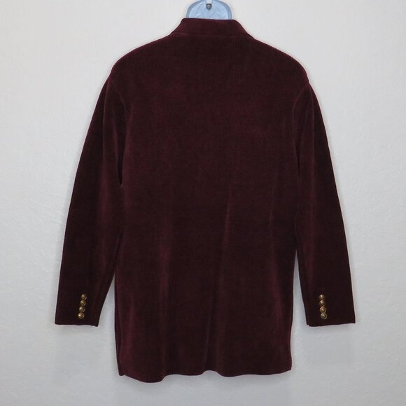 Lauren Ralph Lauren Burgundy Blazer - Picture 14 of 16